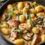 Creamy Chicken and Gnocchi Recipe First Image
