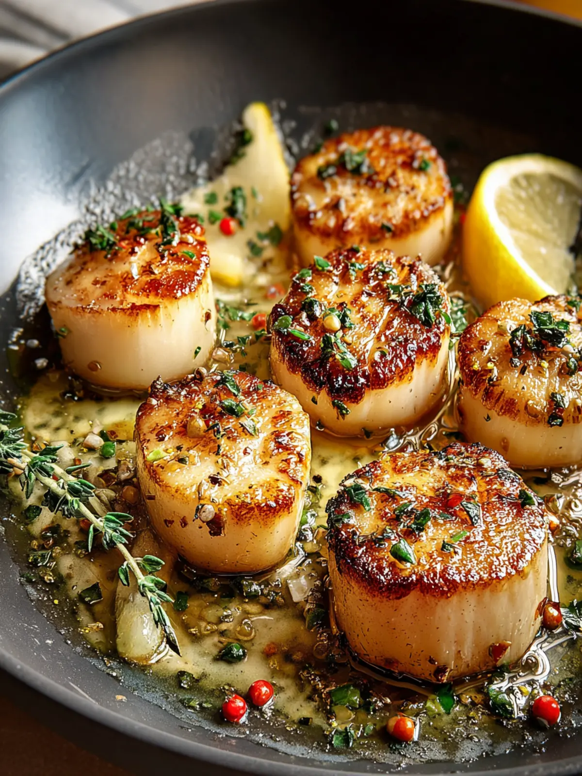 Indulge in Perfectly Seared Scallops First Image