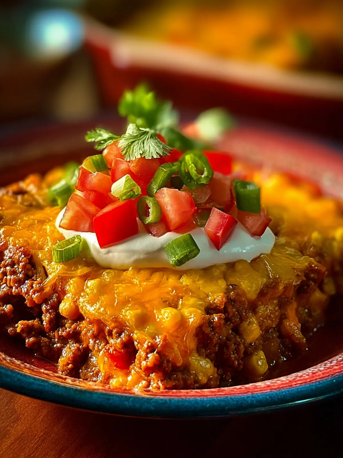 Cozy Pioneer Woman Taco Casserole First Image