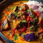 Creamy Aubergine Curry First Image