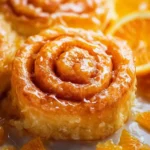 Homemade Glazed Orange Rolls First Image