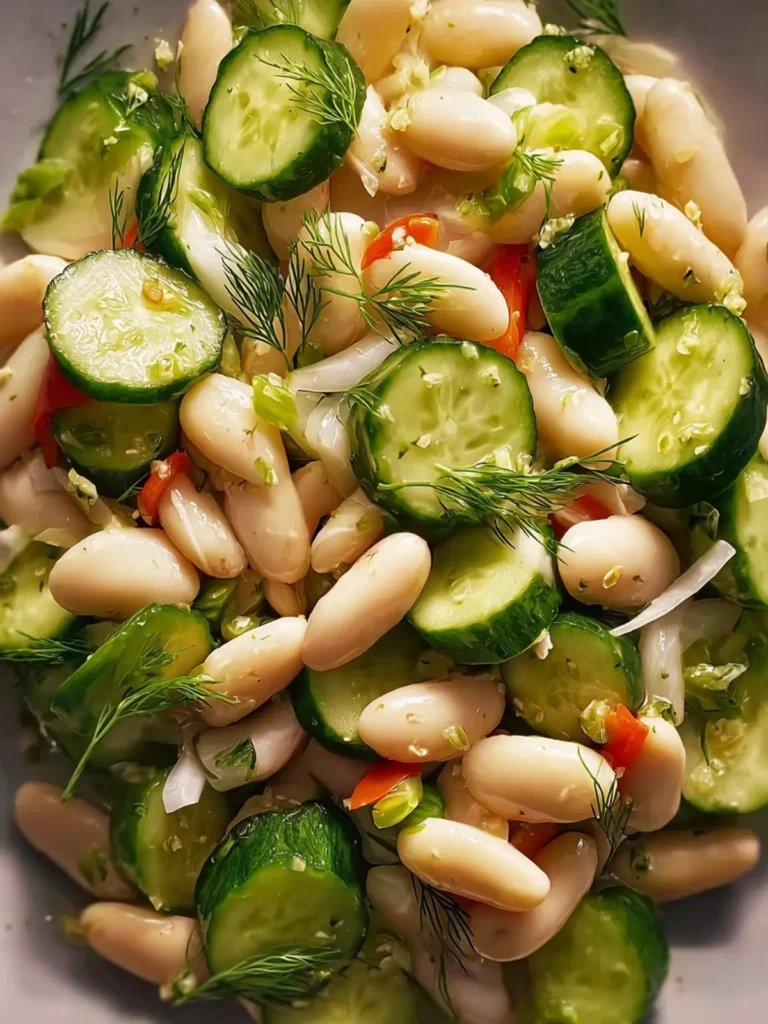 Dilly White Bean Cucumber Salad First Image