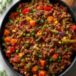 Ground Beef Veggie Skillet First Image