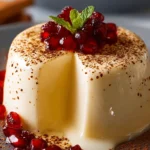 Creamy Eggnog Panna Cotta First Image