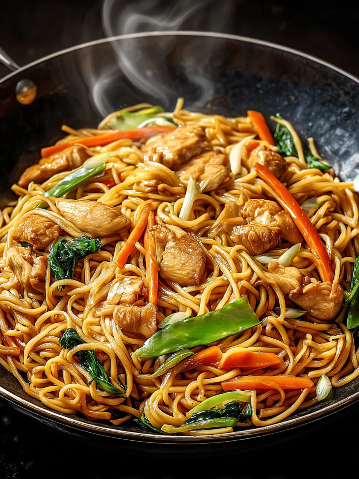Garlic Chicken Lo Mein First Image