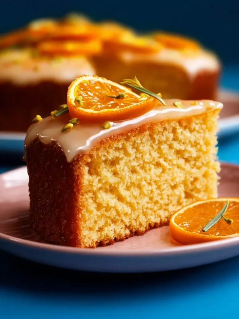 Orange Cardamom Cake First Image