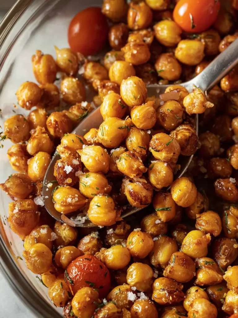 Mediterranean Roasted Chickpeas First Image