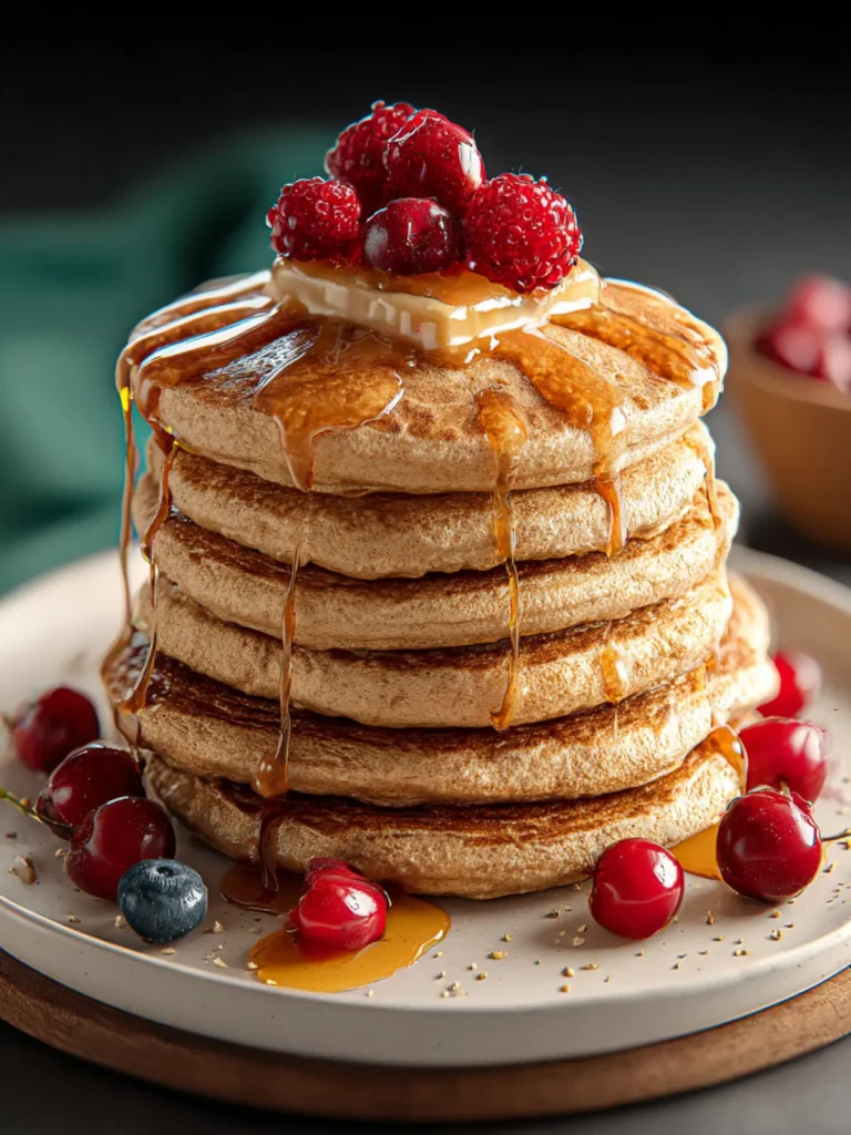 Fluffy Protein Pancakes First Image