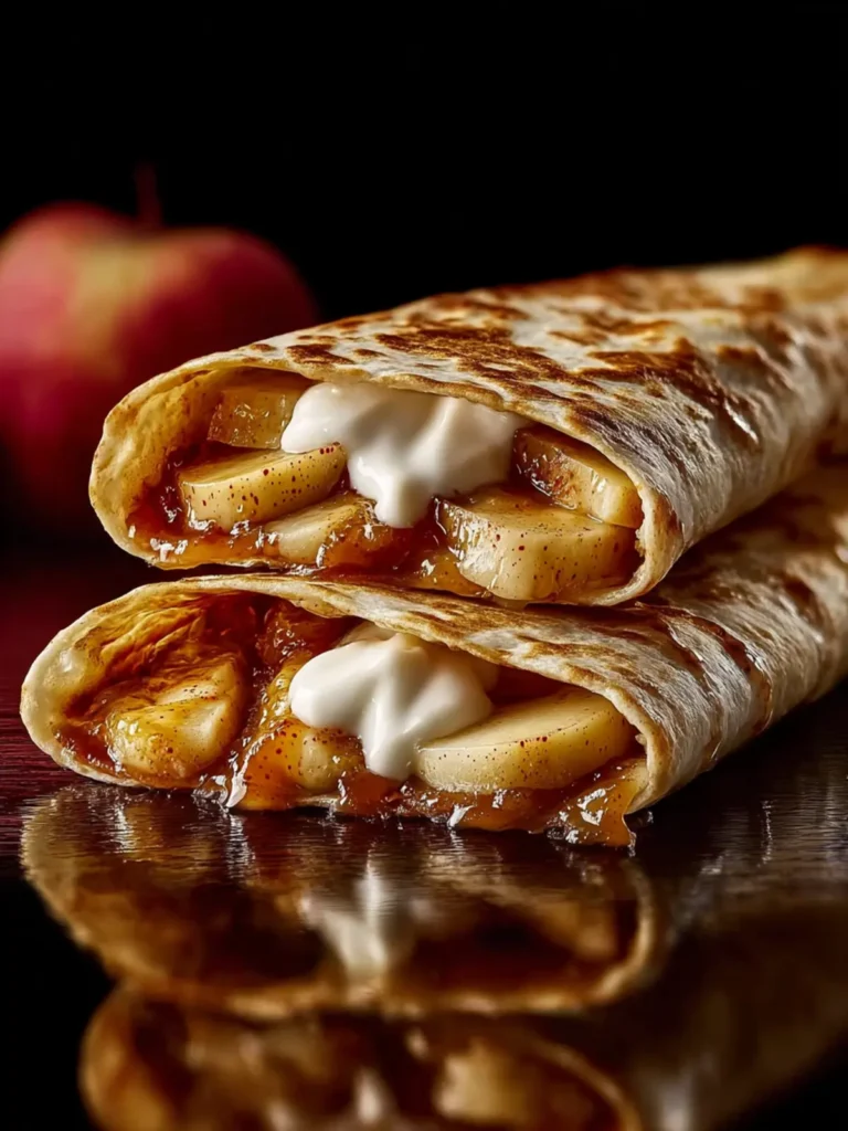 Apple Cinnamon Breakfast Quesadillas First Image