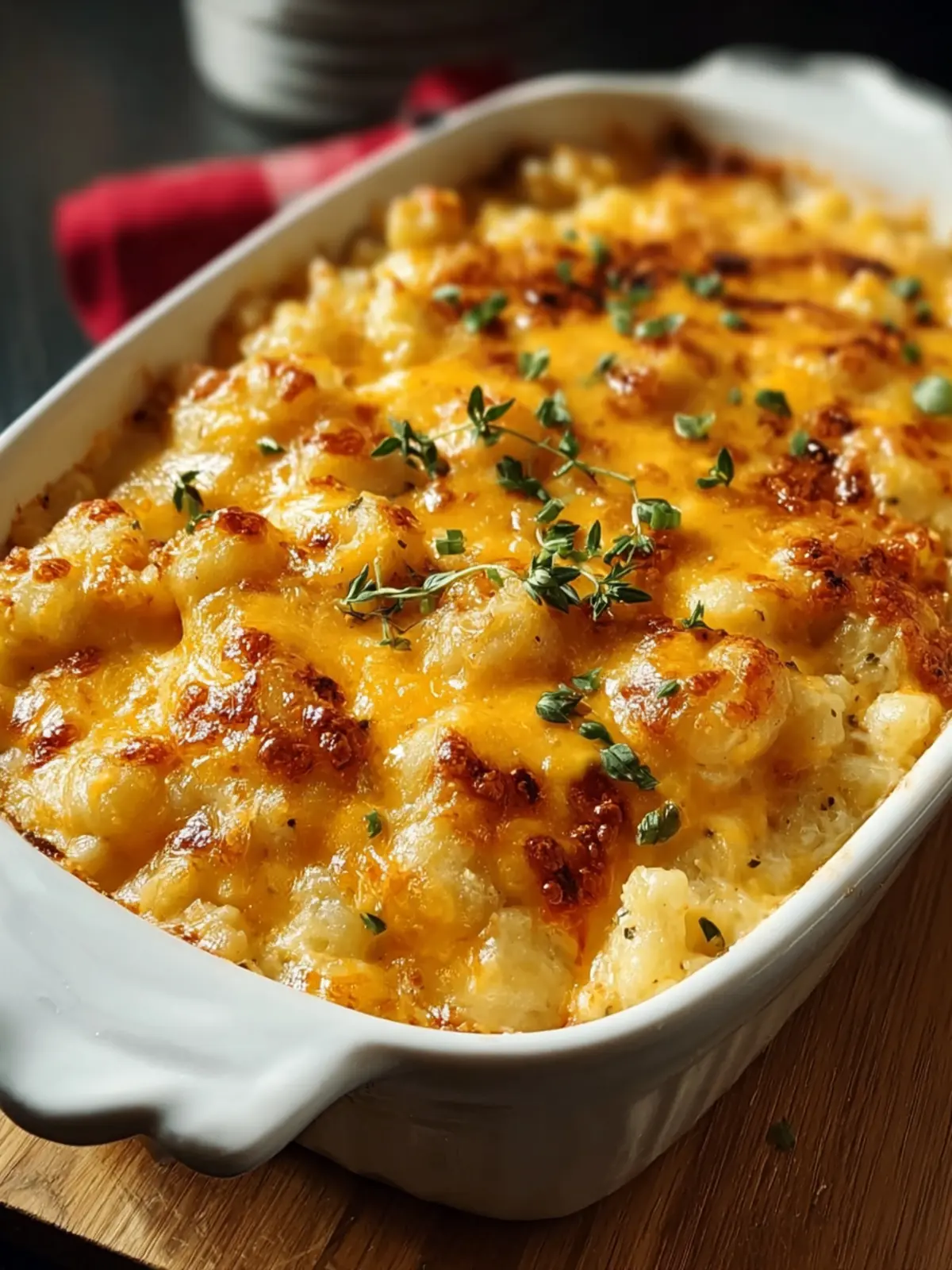 Cheesy Hominy Casserole First Image