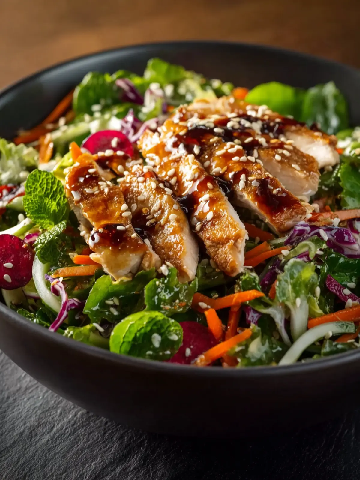 Asian Sesame Chicken Salad First Image