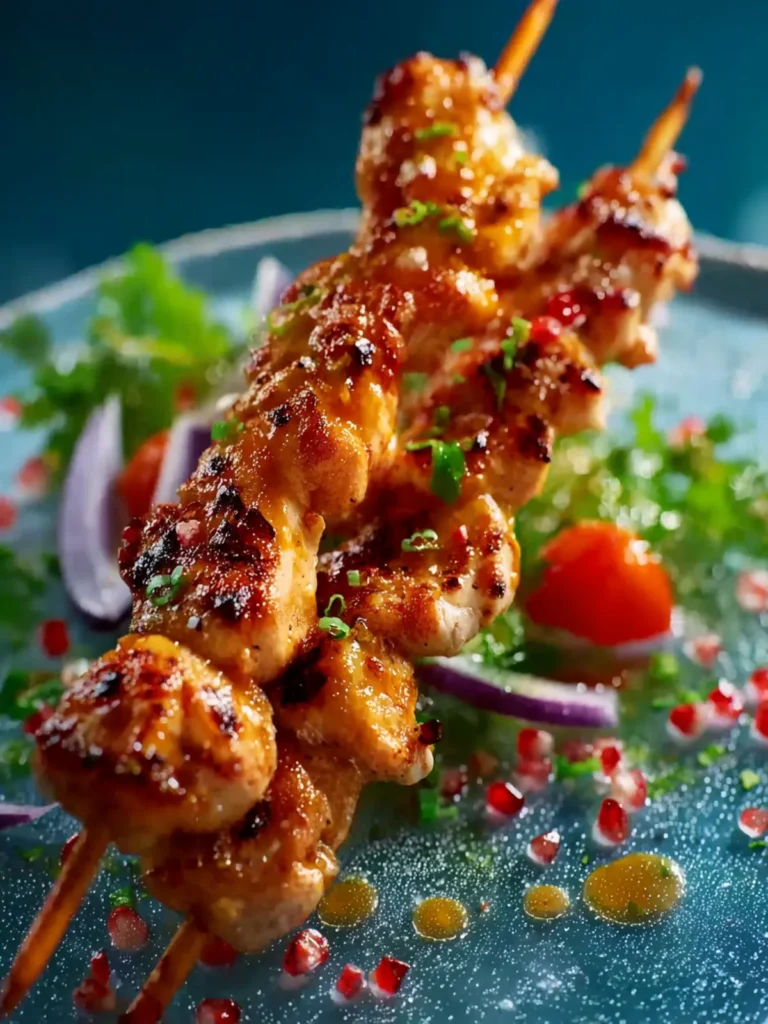 Bang Bang Chicken Skewers First Image
