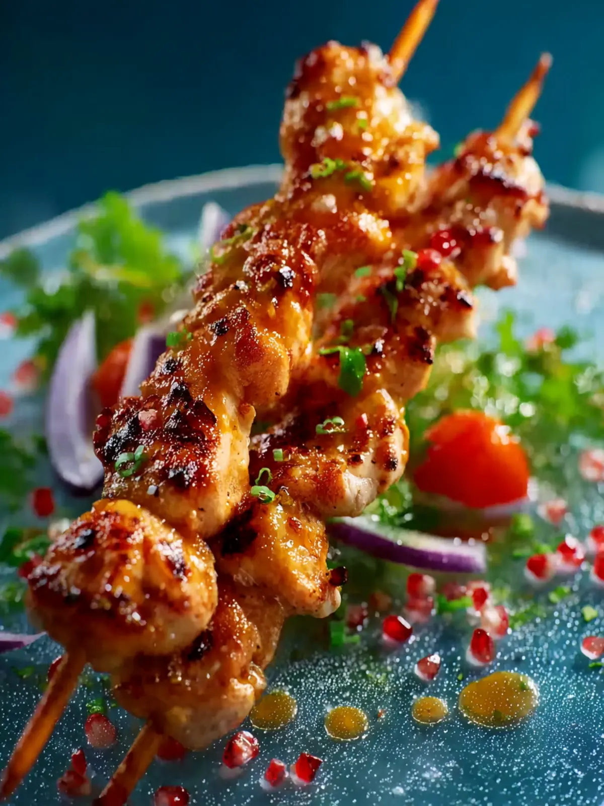 Bang Bang Chicken Skewers First Image