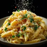 Garlic Parmesan Pasta First Image