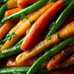 Honey Glazed Carrots & Green Beans First Image