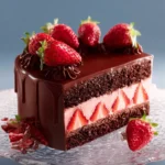 Chocolate Strawberry Cake First Image