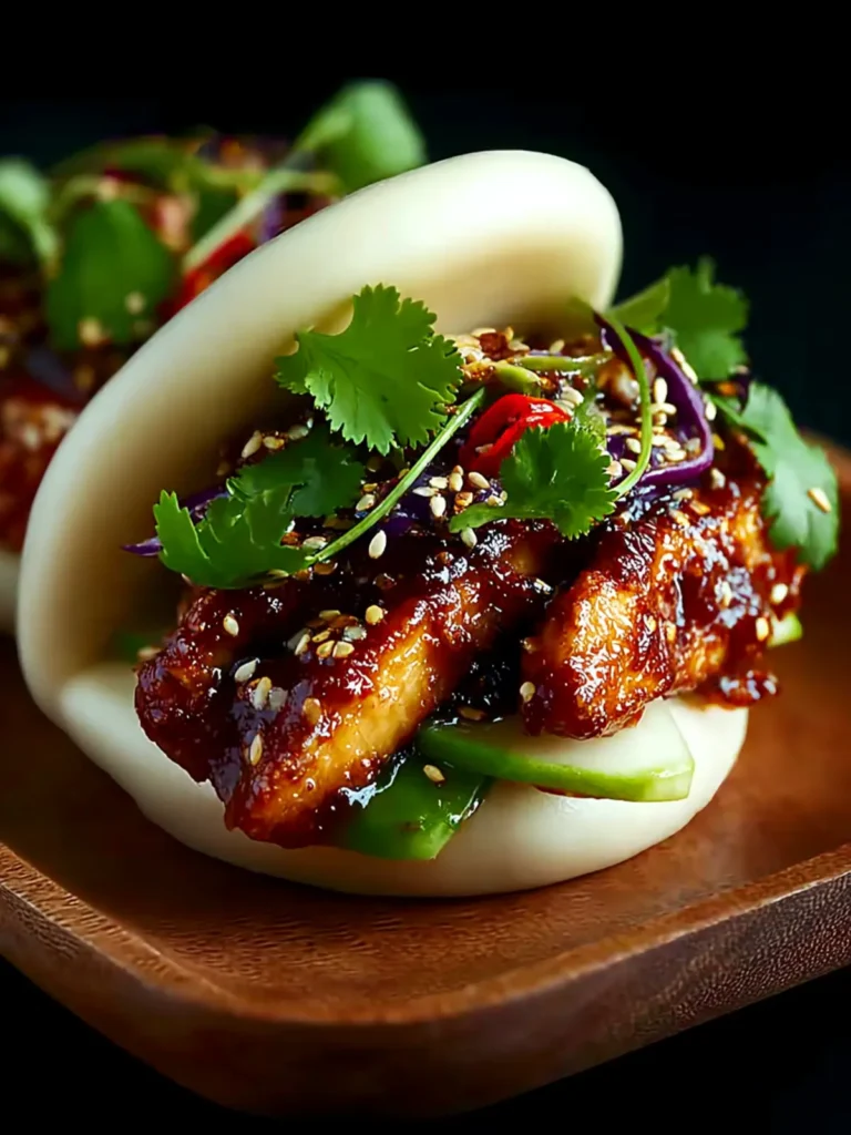 Korean Chicken Bao Buns First Image
