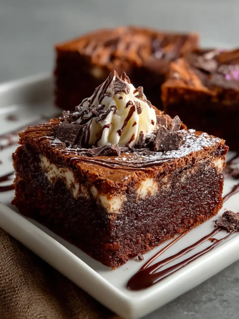 Homemade Keto Cottage Cheese Brownies First Image