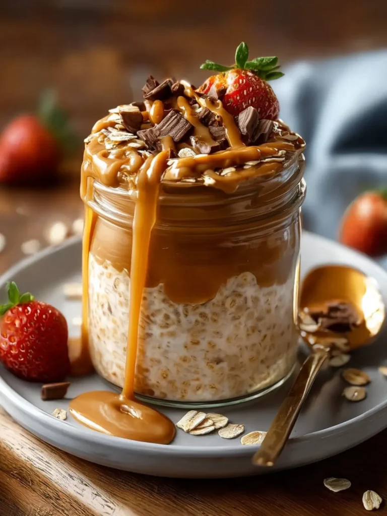 Peanut Butter Overnight Oats First Image