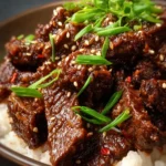 Slow Cooker Sweet & Savory Korean Beef First Image