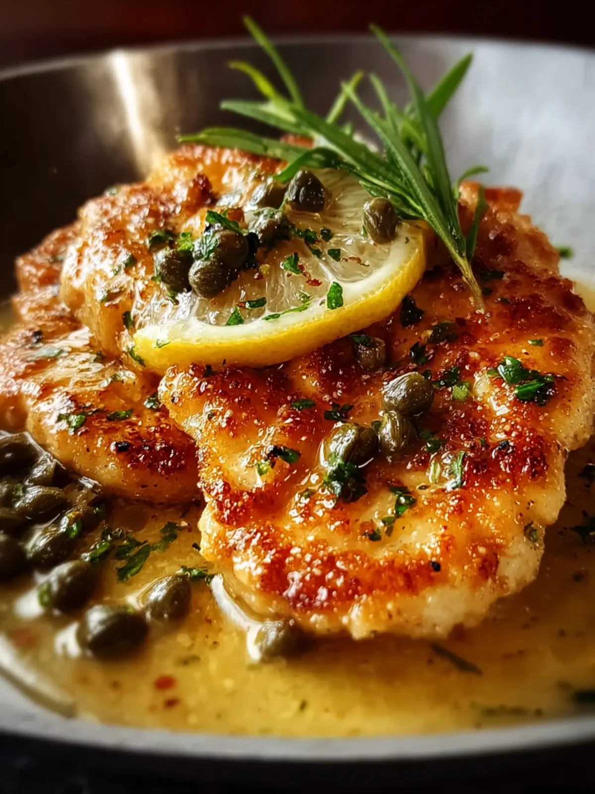 Lemon Chicken Piccata (No Wine) First Image
