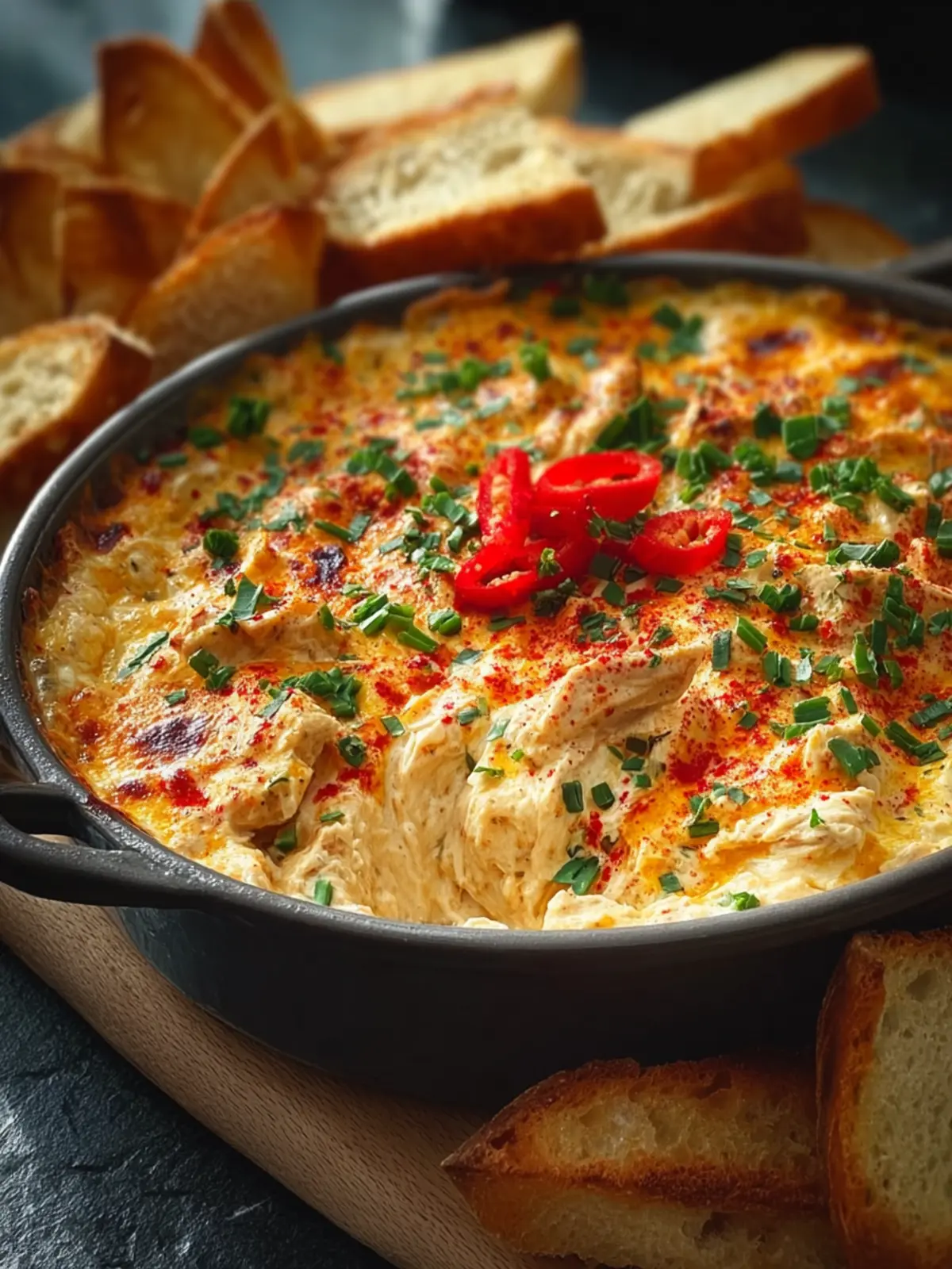 Spicy Creamy Chicken Dip First Image
