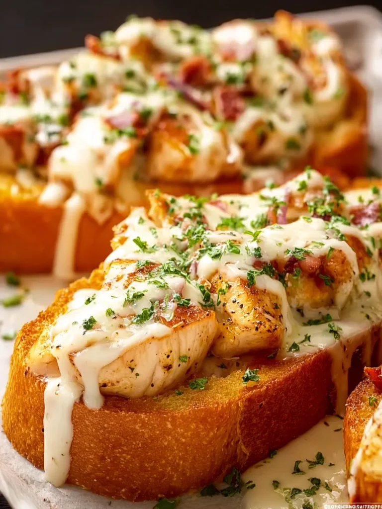 Chicken Alfredo Texas Toast First Image