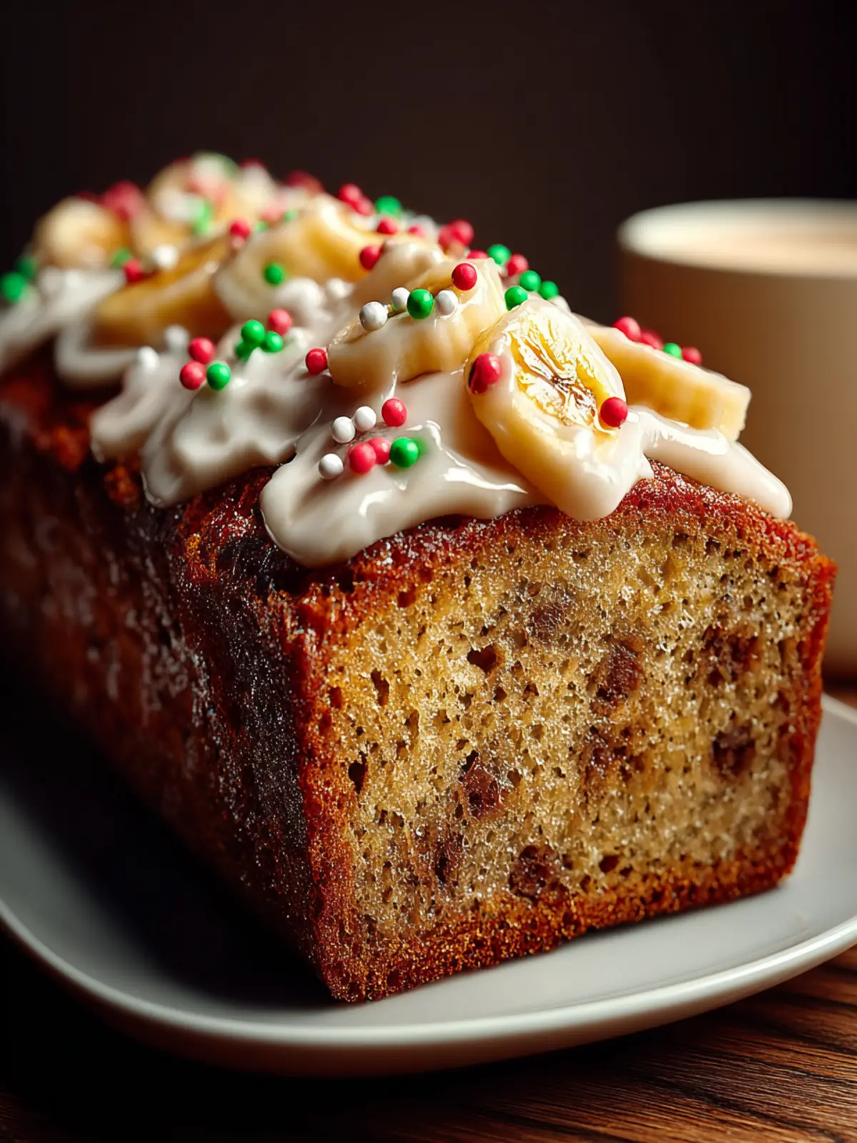 Sugar Cookie Banana Bread Recipe First Image