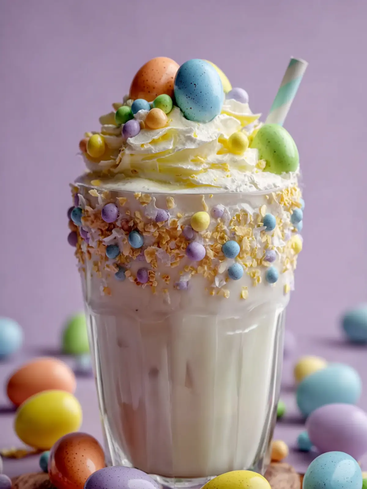 Mini Egg Easter Milkshake Recipe First Image