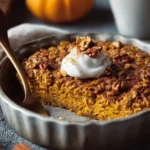 Pumpkin Pie Baked Oatmeal First Image