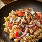 Greek Chicken Gyro Pasta Recipe First Image