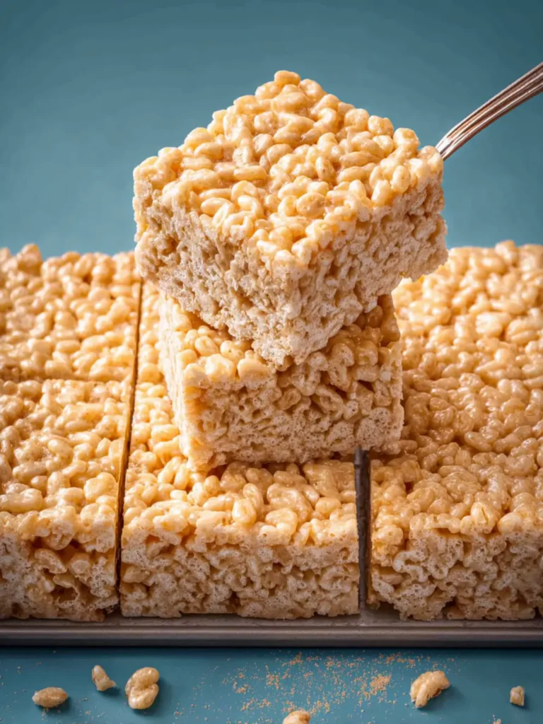 Brown Butter Rice Krispie Treats First Image