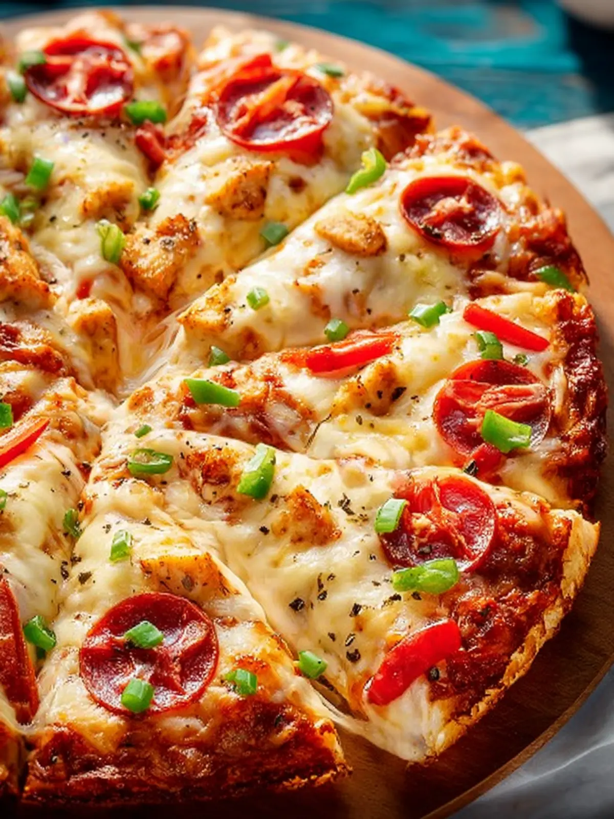 Chicken Crust Pizza First Image