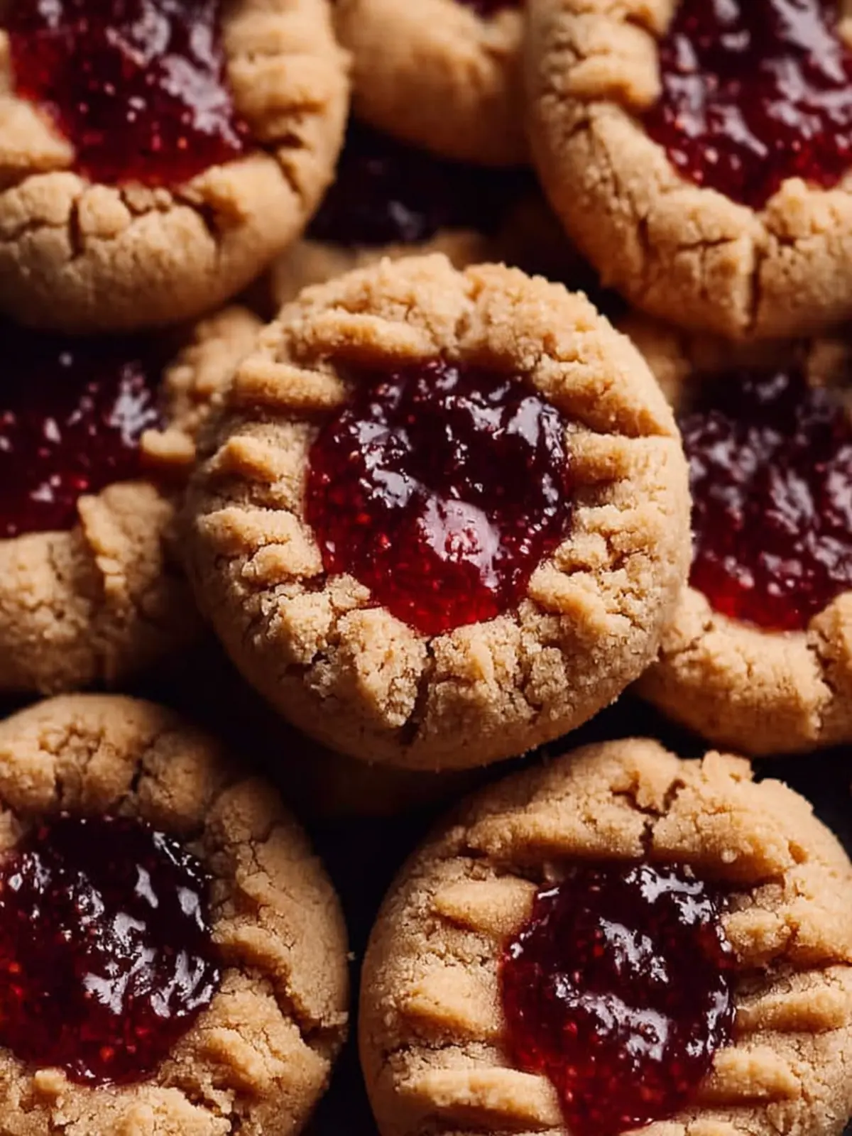 Peanut Butter Jam Thumbprints First Image