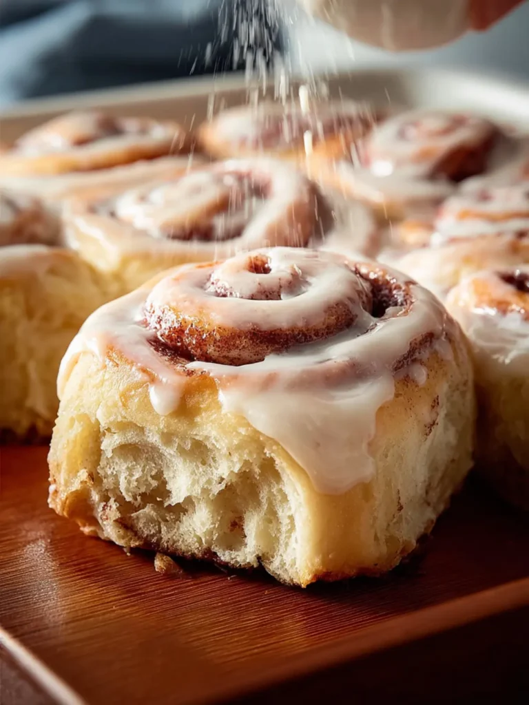 Sourdough Cinnamon Rolls First Image