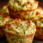Chicken, Cheese, and Zucchini Muffins First Image