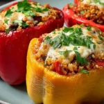 Slow Cooker Stuffed Bell Peppers Recipe First Image