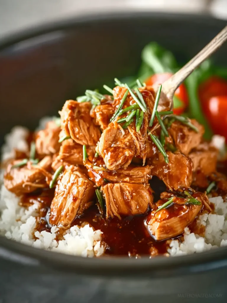 Crockpot Bourbon Chicken First Image