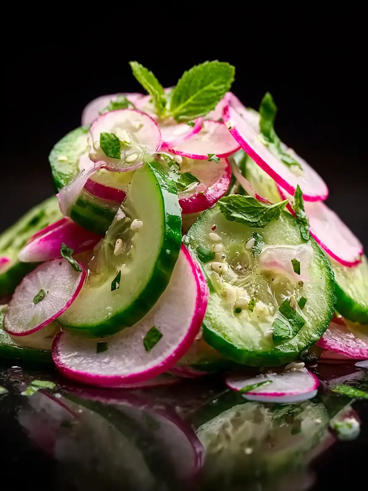 Cucumber Radish Salad First Image