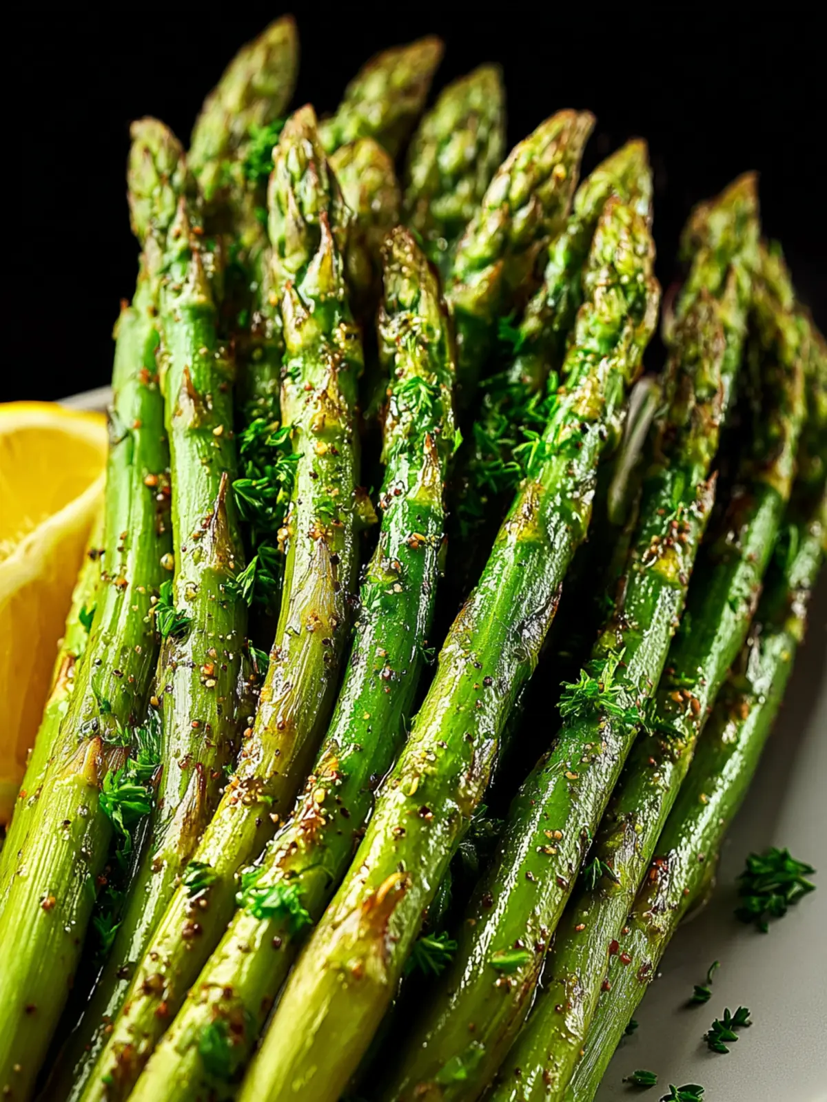 Crispy Air Fryer Asparagus First Image