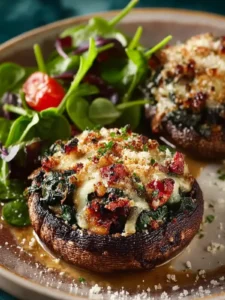 Stuffed Portobello Mushrooms First Image