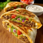 Copycat Taco Bell Crunchwrap Supreme First Image