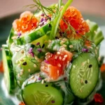 California Roll Cucumber Salad First Image