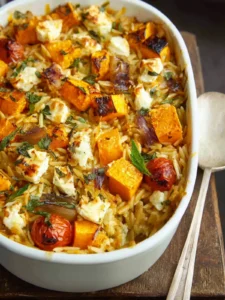 Halloumi & Butternut Squash Orzo Bake First Image