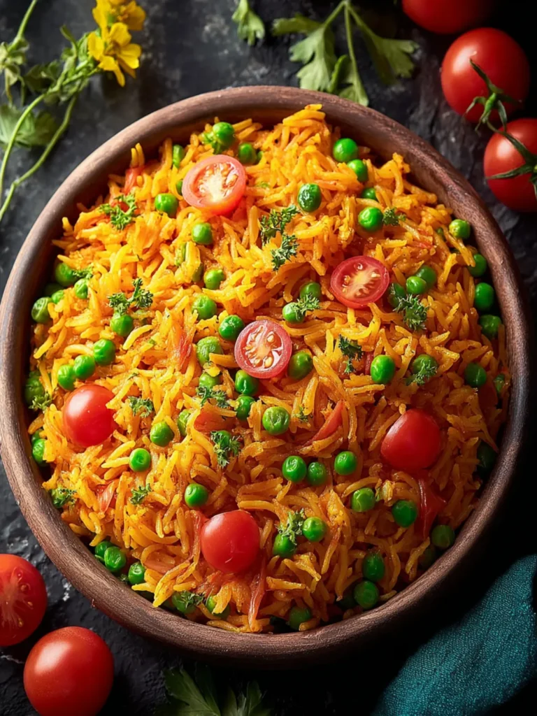 Tomato peas rice pulao First Image