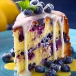 Lemon Blueberry Cake First Image