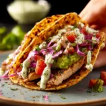 Smashed Chicken Tacos First Image